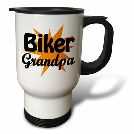 

Biker grandpa Orange 14oz Stainless Steel Travel Mug tm-193295-1