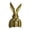 typeC, variant on Gold Resin Bunny Statue, 4.7 Inch Easter Table Centerpiece, Spring Rabbits Decoration, Rabbit Figurines Decorative Sculpture Collectibles Gift for Home Indoor Decor