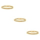 thumbnail image 3 of Brazalete de doble capa Sonducket de acero de Titanio color sólido ajustable 19CM 21CM, 3 of 6