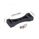 thumbnail image 3 of Tholdsy Mini travesaño de montaje fijo de viga de Metal, soporte de pieza de repuesto DIY 1/12, reemplazo de accesorios de coche de escalada de Control Kits de construcción modelo Negro Tholdsy FN001310-01, 3 of 5