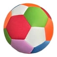 thumbnail image 3 of Balón de fútbol de interior silencioso, coordinación mano-ojo, juegos de reunión, juego al aire libre Blanco Verde Rojo 18cm, 3 of 9