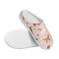 thumbnail image 3 of Wukai Star Cute Dog Print Women's Indoor Bedroom Slipper Slip On Shoes, Unisex House Shoes with Anti-Skid Sole for Men, Gift for Women Men-37/38, 3 of 7