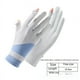 thumbnail image 5 of Guantes de nailon con protección solar y seda helada para mujer, guantes de pantalla táctil de dos dedos, guantes de conducción finos, transpirables y antidesgaste, 5 of 6