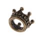 thumbnail image 4 of 10 Piezas Mini De Encantosde Para Resultados Que - Bronce Gloria Crown Charms Beads, 4 of 7