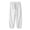 White, variant on Mens Stretch Waist Sweatpants Drawstring Comfortable Tapered Pants with Pockets Active Joggers Pants Workout Pants Black XXXXXL