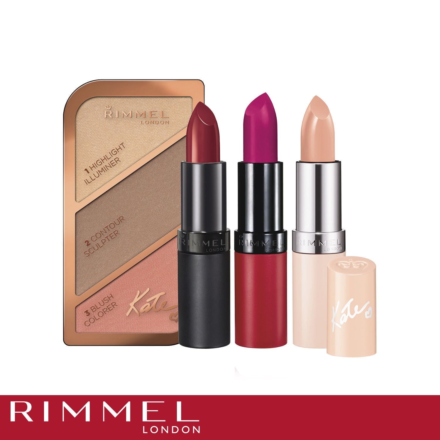 Rimmel Rouge à lèvres mat Lasting Finish, longue tenue, crémeux et doux, contient de la poudre de diamant, 100% Sans Cruauté Fini Matte