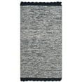 thumbnail image 2 of SAFAVIEH Montauk Sharlene Solid Braided Cotton Area Rug, Navy, 3' x 5', 2 of 8