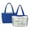 Fish Wave Print-A, variant on Pzuqiu Fish Wave Print Large Capacity Quilted Tote Bags for Women, Lightweight Blue Puffer Shoulder Hobo Handbags, Reversible Carry On Bags for Shopping Work Travel Everyday Use