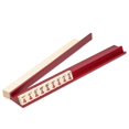 thumbnail image 1 of Yellow Mountain Imports Dark Camphor - Juego de 4 estantes para juegos de Mahjong con empujadores de madera con empujadores de 18.0 in (incluye empujadores de Mahjong unidos magnéticamente), 1 of 1