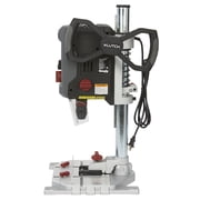 Klutch 1 HP Electric Drill Press with Digital LCD Display & Laser Guide, Variable-Speed Bench Drill Press, 2-Speed Gearbox, LED Light, Adjustable Aluminum Base, 120V
