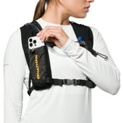 Nathan 6 Liter Hydration Pack w/Bladder Black/Marigold OSFA