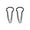 C-Black Gold, variant on Solid 925 Sterling Silver Cuff Earrings Chain Cartilage Wraps for Women Teens Minimalist Cuff Earrings No Piercing