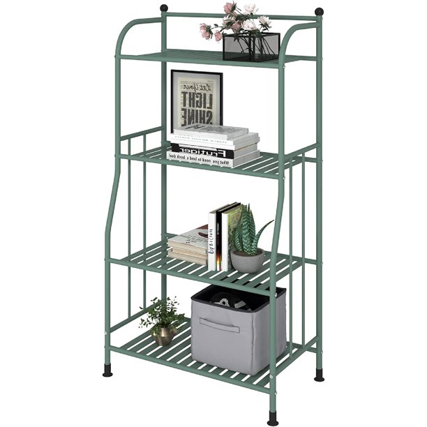 Standing Shelf Space Saver, Storage Tower Rack for Kitchen Bathroom