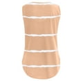 thumbnail image 7 of Fashion Women Plus Size Tank Tops Camisole Sexy Stripe Printing Casual Vest Halter Blouse T-Shirt Racerback Tank Tops for Women, 7 of 7