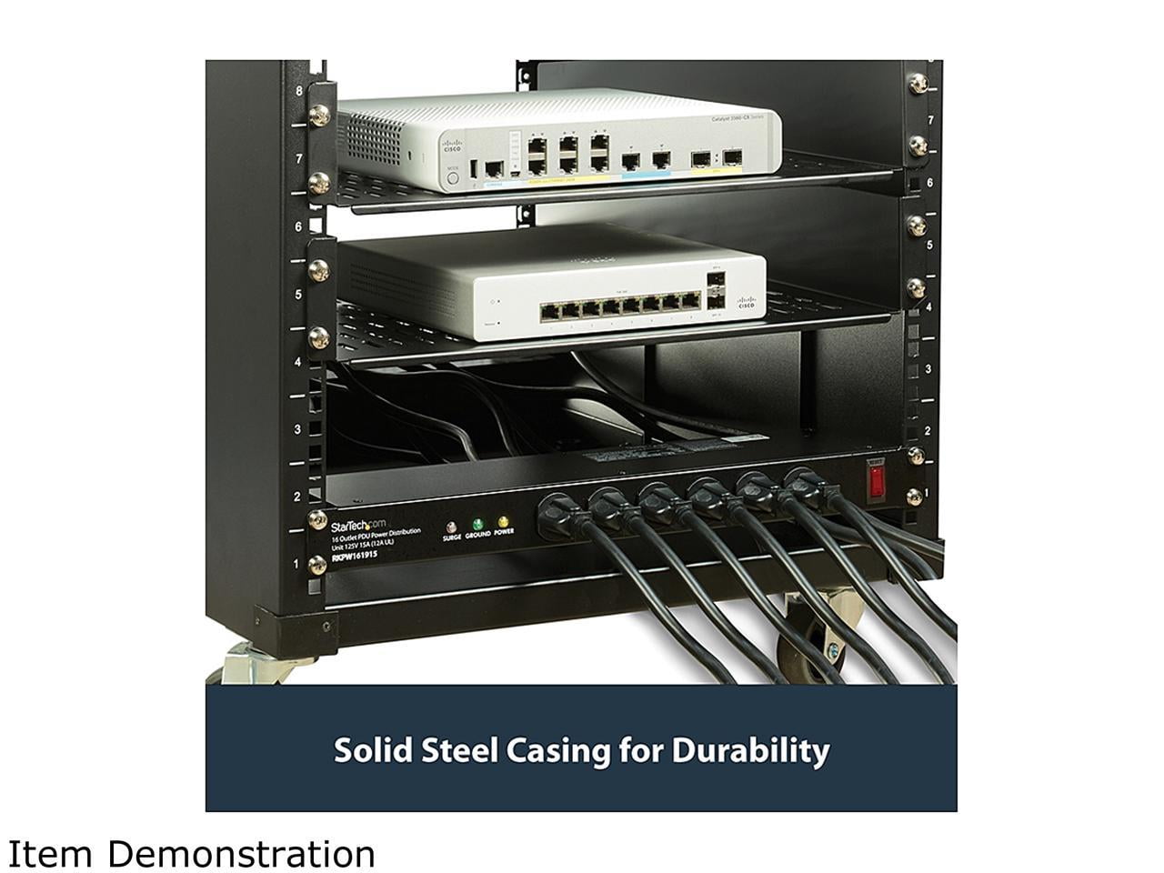 16 OUTLET RACK PDU POWER DISTRIBUTION UNIT POWER STRIP