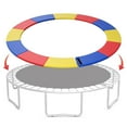 thumbnail image 1 of Gymax Housse de Ressort pour Trampoline de 14 Pi, Coussin de Remplacement Universel pour Trampoline avec Conception à Sections, Multicolore, 1 of 10