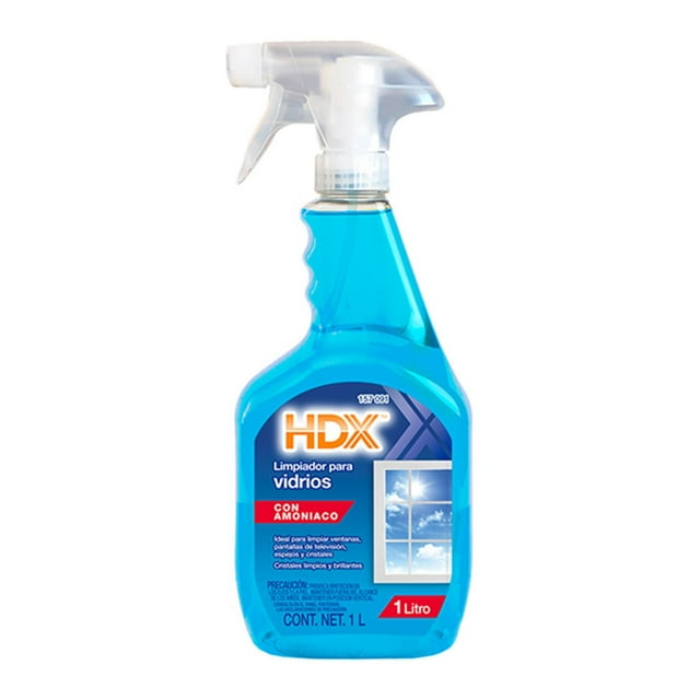 Limpiavidrios Líquido Hdx Azul Turquesa 1L