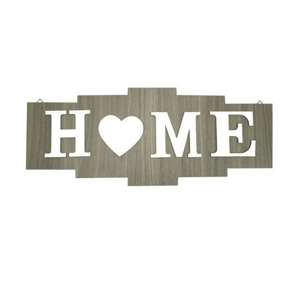 Home Sign Rustic Wood Home Wall Decor Large Farmhouse Home Sign Plaque Wall Hanging for Bedroom Living Room Wall Wedding Decor