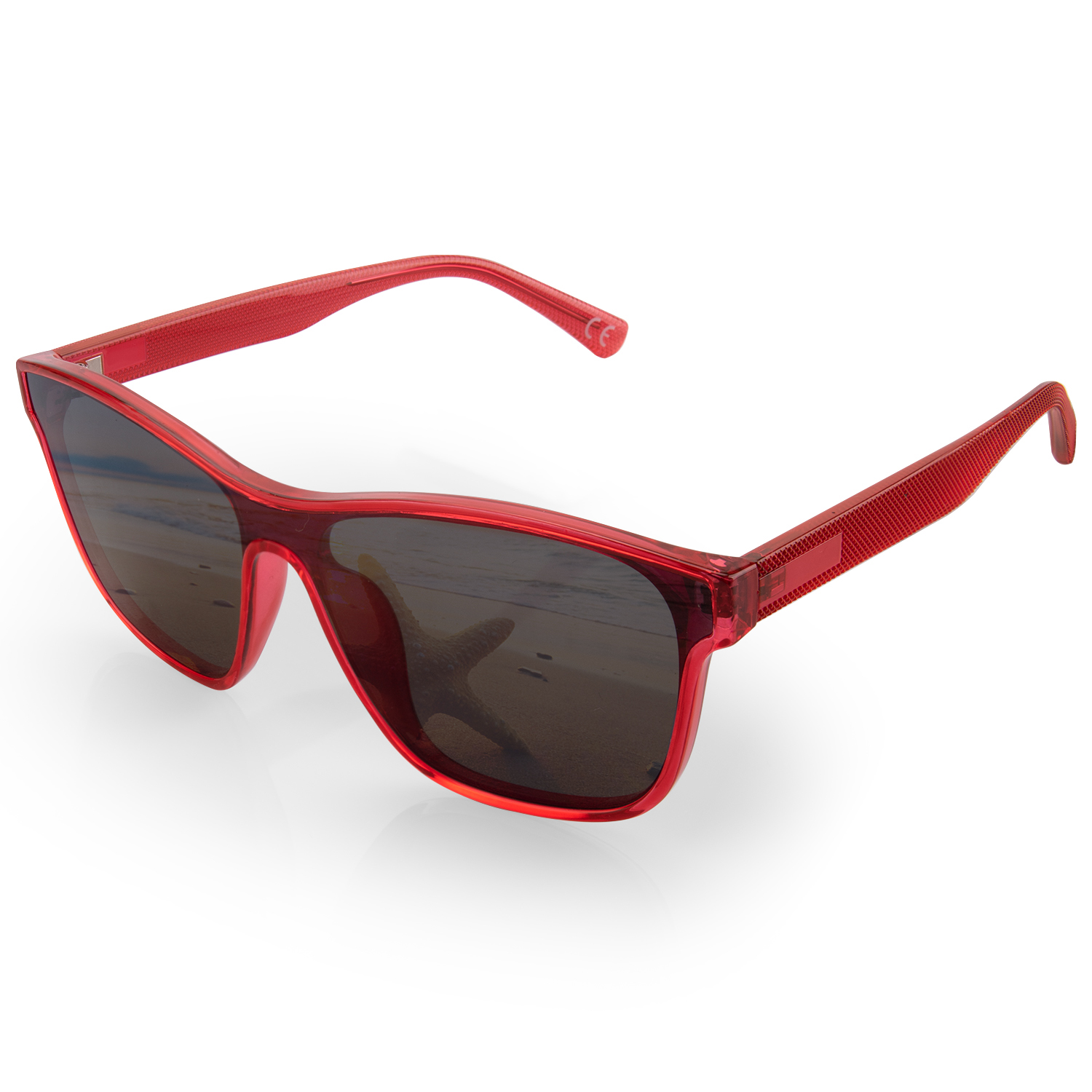 AABV Polarized Sunglasses, TR90 Unbreakable Frame Vintage Rectangular Mirrored Sunglasses Fashion Driving Fishing Runing_voghion.com