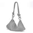 thumbnail image 1 of 2026 Rhinestone Purses For Women The Clutch Sparkly Evening Handbag Party Club Wedding Bling Hobo Bag, 1 of 5