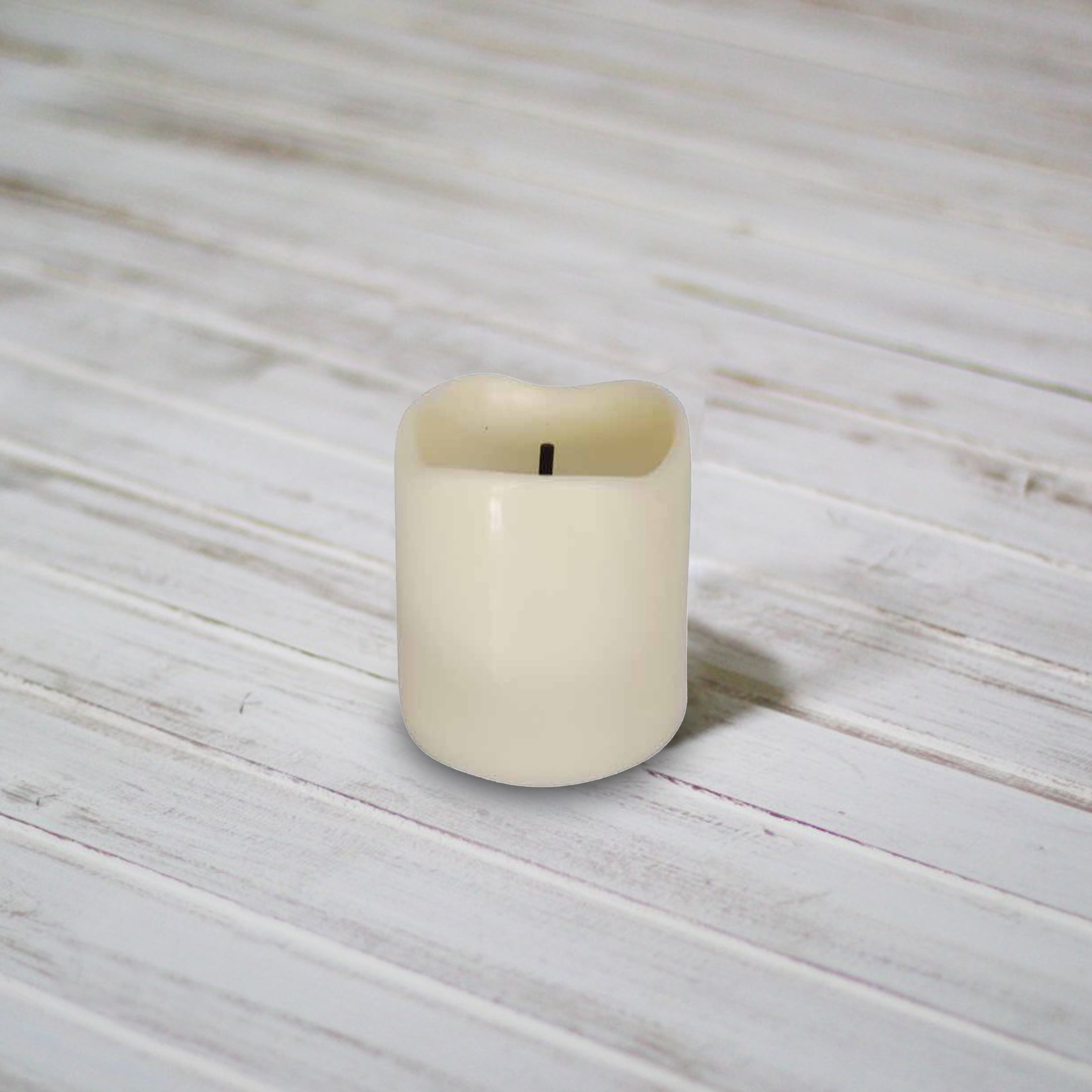Mainstays Unscented Flameless LED Votives, Ivory, 12 Count