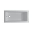 thumbnail image 3 of Fine Fixtures Drop-In Soaking Bathtub, Reinforced Acrylic/Fiberglass. White, 3 of 12