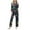 Dark Blue#1, variant on Tnhcen Women's Carnival Print Button Front Turn - down Collar Long Sleeve Full Length Pajama Set 95% Polyester 5% Spandex Soft Stretchy Sleepwear, S - 2XL