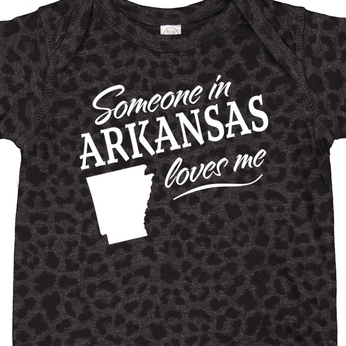 Inktastic Someone in Arkansas Loves Me Boys or Girls Baby Bodysuit