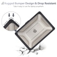 thumbnail image 4 of Funda protectora Batianda para MacBook Air 13,3" A2337 M1 negra, 4 of 6