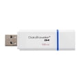 thumbnail image 2 of 16GB Kingston DataTraveler G4 USB3.0 (3.1 Gen 1) Flash Drive White/Blue, 2 of 4