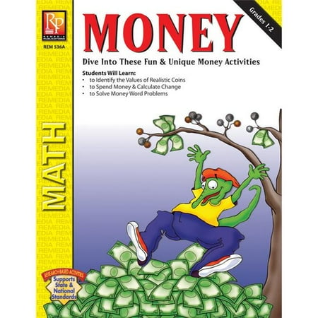 Remedia Publications REM536ABN 3 Each Money Math Book - Grade 1-2 ...