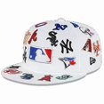 thumbnail image 2 of New Era  Men's MLB Well-Crafted Teams Patch Logos Cap All-star 59FlFTY Fitted Hat, 2 of 7