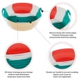 thumbnail image 4 of 2Pcs Air Friteuse Silicone Pot avec Poignée Réutilisable Air Friteuse Doublure Résistant à la Chaleur Air Friteuse Panier de Silicone Cuisson Pan Pliable Air Friteuse Accessoires Doublures pour Four à Air Friteuse Micro-Ondes, 4 of 11