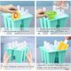 thumbnail image 5 of Molde para hielo, juego de 6 moldes Eskimo con embudo y cepillo, molde de silicona para hielo, molde para paletas de hielo, sorbetes, bricolaje, reutilizable, para helado casero, sorbete, yogur, jugo, 5 of 5
