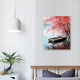 thumbnail image 3 of Shiartex Wall for Interior Wall Decor Contemporary Art Canvas Lake Pictures Office Paintings Modern Artwork Home Decor for Living Room Framed Gallery-wrapped Stretched Ready to Hang 16x20 Inch, 3 of 3