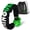Green, variant on Rhino USA Synthetic Soft Shackle Rope (1-Pack) - 3/8 Inch x 22 Inch (31,400lb Min Break Strength) Offroad Soft Shackle Recovery Kit for Truck, UTV, ATV - Compatible With Jeep, Toyota, Ford & More!