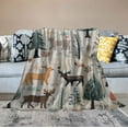 thumbnail image 2 of HENGT  Luxuriously Soft Velvet Plush, Full/Queen Holiday Throw Blanket | Christmas Throw for Sofa and Bed | Cozy and Warm Plush Throw Blanket | Holiday Blankets and Throws, 2 of 6
