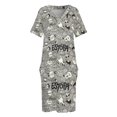thumbnail image 4 of Estopa Vestido holgado con bolsillos, mono de verano para mujer, vestidos de cóctel, vestidos largos con velo, vestidos elegantes para mujer en oferta, 4 of 7