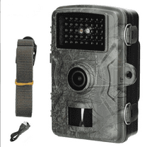 Robinsun 36MP Mini Trail Camera,1080P Hunting Trail Camera with No Glow 940nm Night Vision Motion Activated IP66 Waterproof,80ft Illumination Range Hunting Game Cam for Wildlife Monitoring