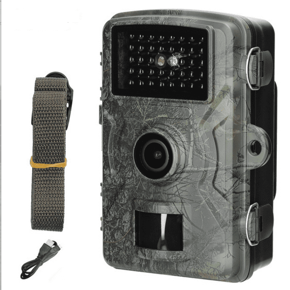 Robinsun 36MP Mini Trail Camera,1080P Hunting Trail Camera with No Glow 940nm Night Vision Motion Activated IP66 Waterproof,80ft Illumination Range Hunting Game Cam for Wildlife Monitoring