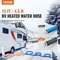 thumbnail image 2 of VEVOR 15ft Heated Water Hose for RV -45℉ Antifreeze Heated Drinking Water Hose, 2 of 9