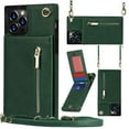 thumbnail image 1 of facefd Wallet Case for iphone PU Zipper Wallet Smartphone Case with Card Holder & Shoulder Strap, 1 of 4