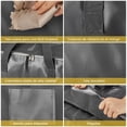 thumbnail image 2 of Cajas Mudanza, 6PCS Cajas de Almacenamiento, Bolsas de Mudanza de Gran Capacidad, Cajas para Mudanza con Asas Reforzadas y Bolsillo para Etiquetas,Organizador de Ropa para Mudanza (Gris), 2 of 7