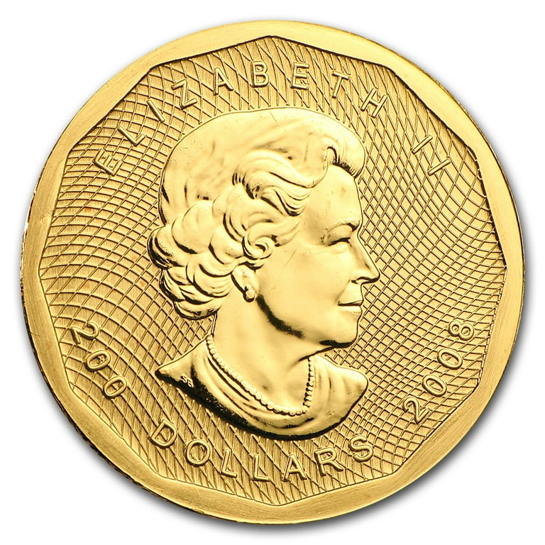 2008 Canada 1 oz Gold Maple Leaf .99999 BU (No Assay