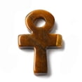 thumbnail image 3 of 10 pc Natural Mixed Gemstone Pendants Ankh Cross Charms 29.5~30x20x5~5.5mm Hole: 5mm Material: Natural Gemstone, 3 of 5