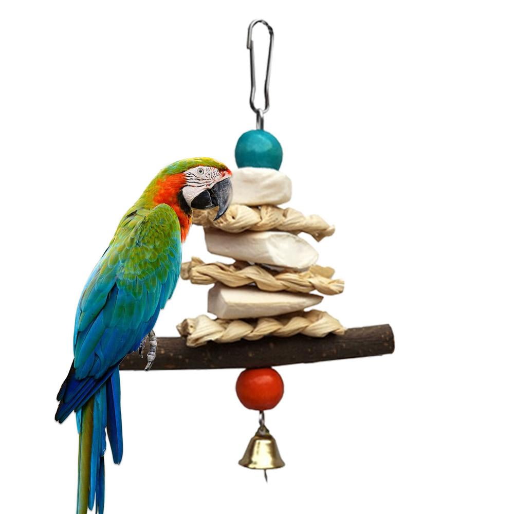 Gecorid Parrot Chewing Toy Chewing Toys for Large Bird Funny Bird Toy
