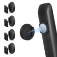 thumbnail image 1 of Soporte de control remoto YYILIS, soporte magnético de pared, paquete de 4, negro, 1 of 8