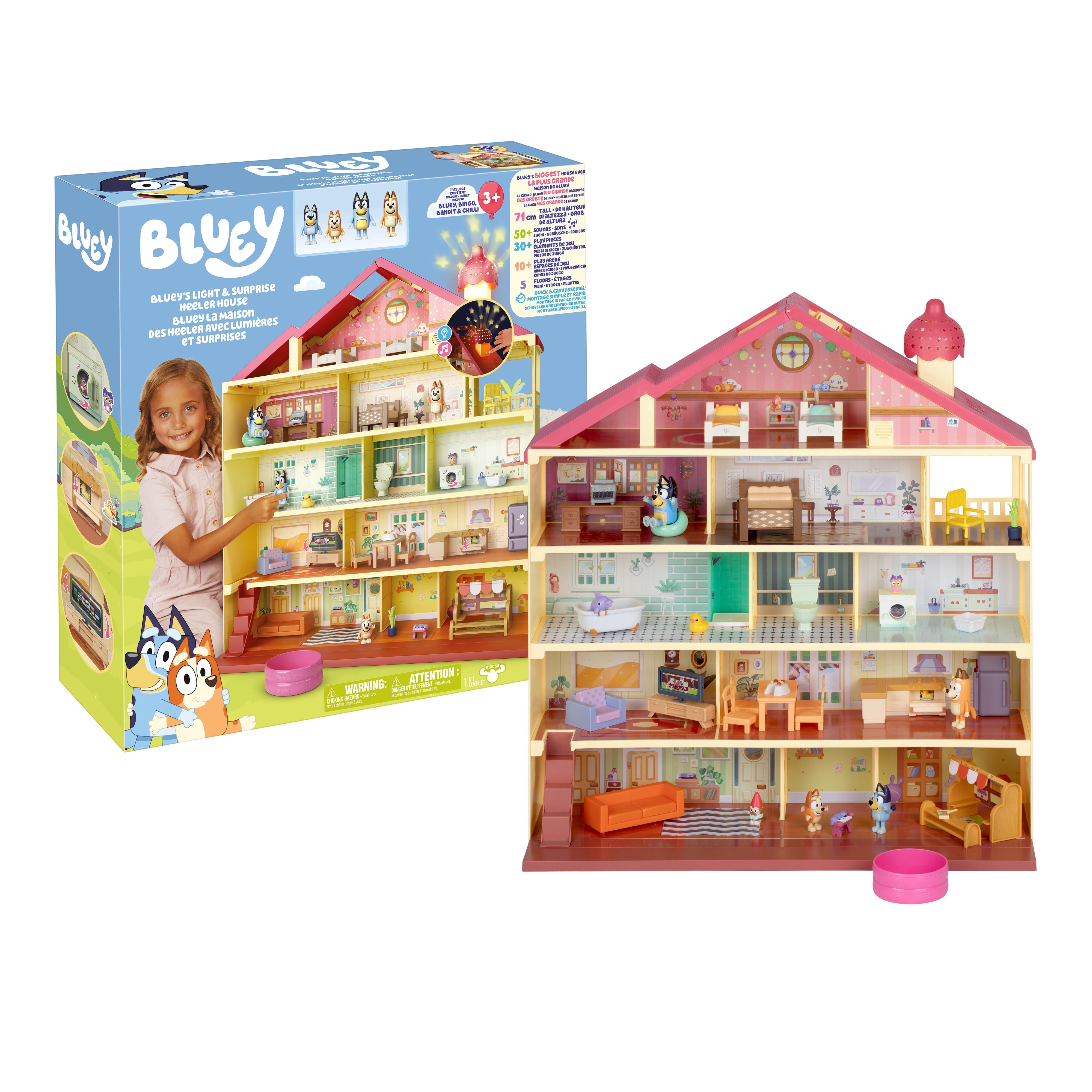 CoComelon, Schooltime Deluxe Playset, 12 inch, with Two-Sided