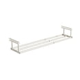 thumbnail image 1 of Zapatero expandible, zapatero retráctil, organizador ajustable para debajo del gabinete (2 blanco), 1 of 8