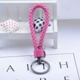 thumbnail image 4 of Mightlink Car Handcrafted Braided Keychain Zinc Alloy Key Ring Women Bag Pendant Key Chain Fashion Accessories, 4 of 7